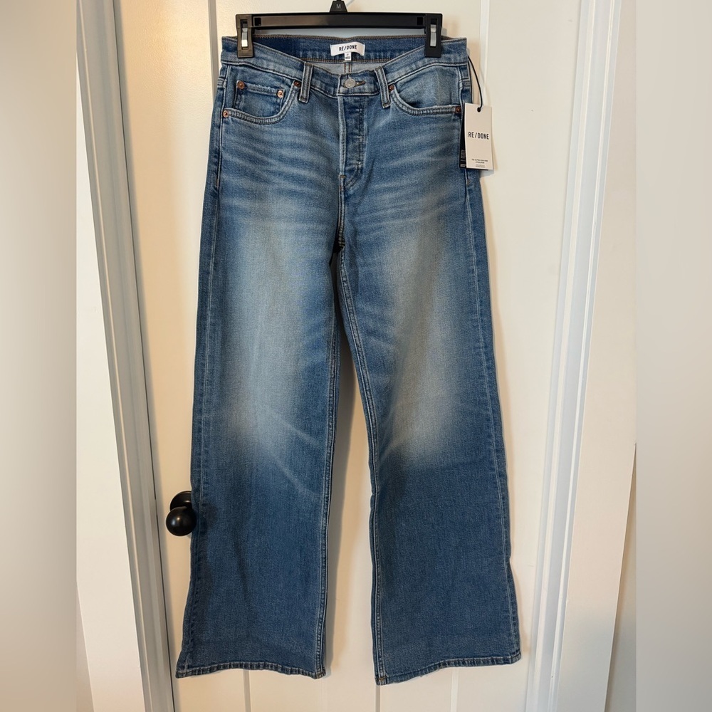 RE/DONE 70s Ultra high-rise wide-leg jeans - Picture 8 of 15